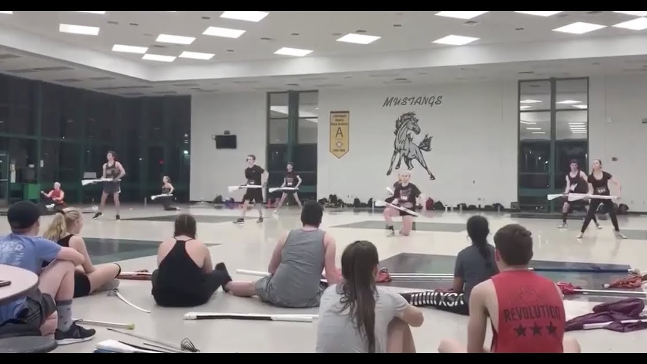 Boston Crusaders 2019 Color Guard Audition Camp Video